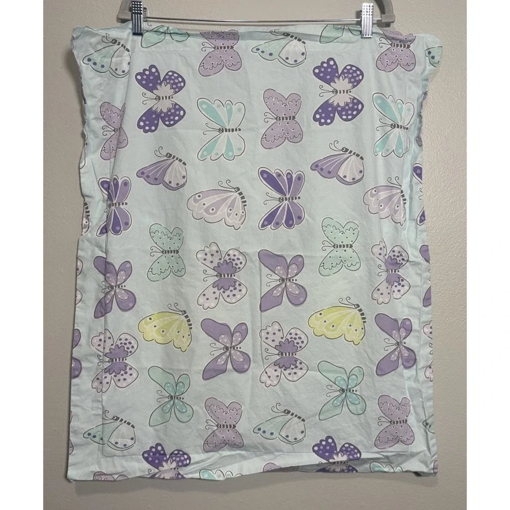 Pottery Barn Kids Butterfly Pillow Sham Standard Girls Garden Children Nursery